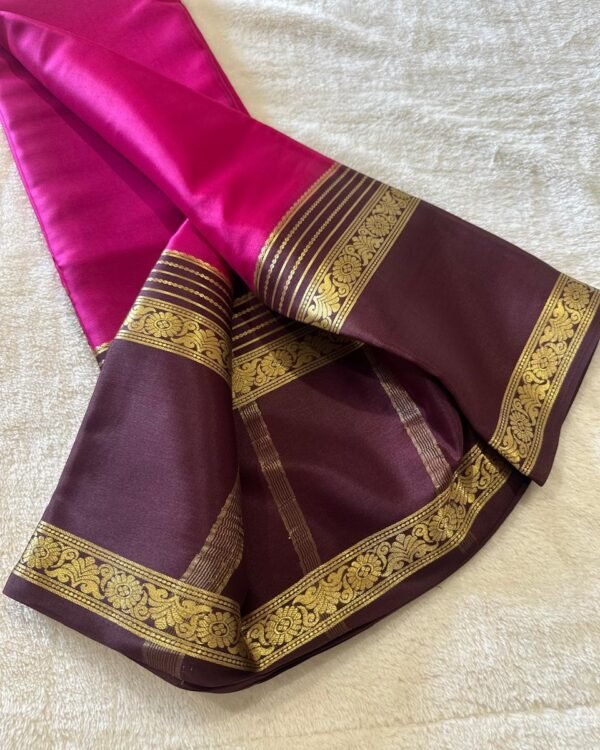Pure Mysore Crepe silk sarees