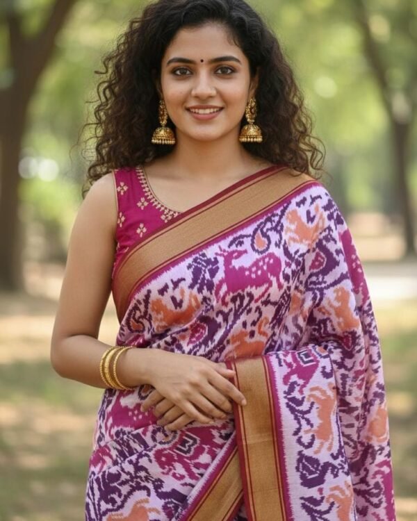 Best Ikkat patola silk sarees Discover Top 1 Beauty of Pochampalli Pure Silk