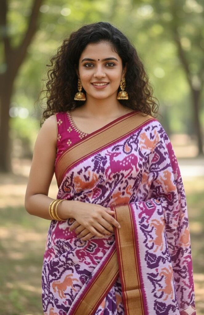 Best Ikkat patola silk sarees Discover Top 1 Beauty of Pochampalli Pure Silk