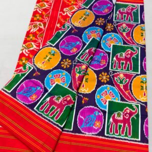 Exclusive Patola Madhas Designer Sarees