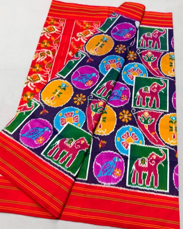 Exclusive Patola Madhas Designer Sarees