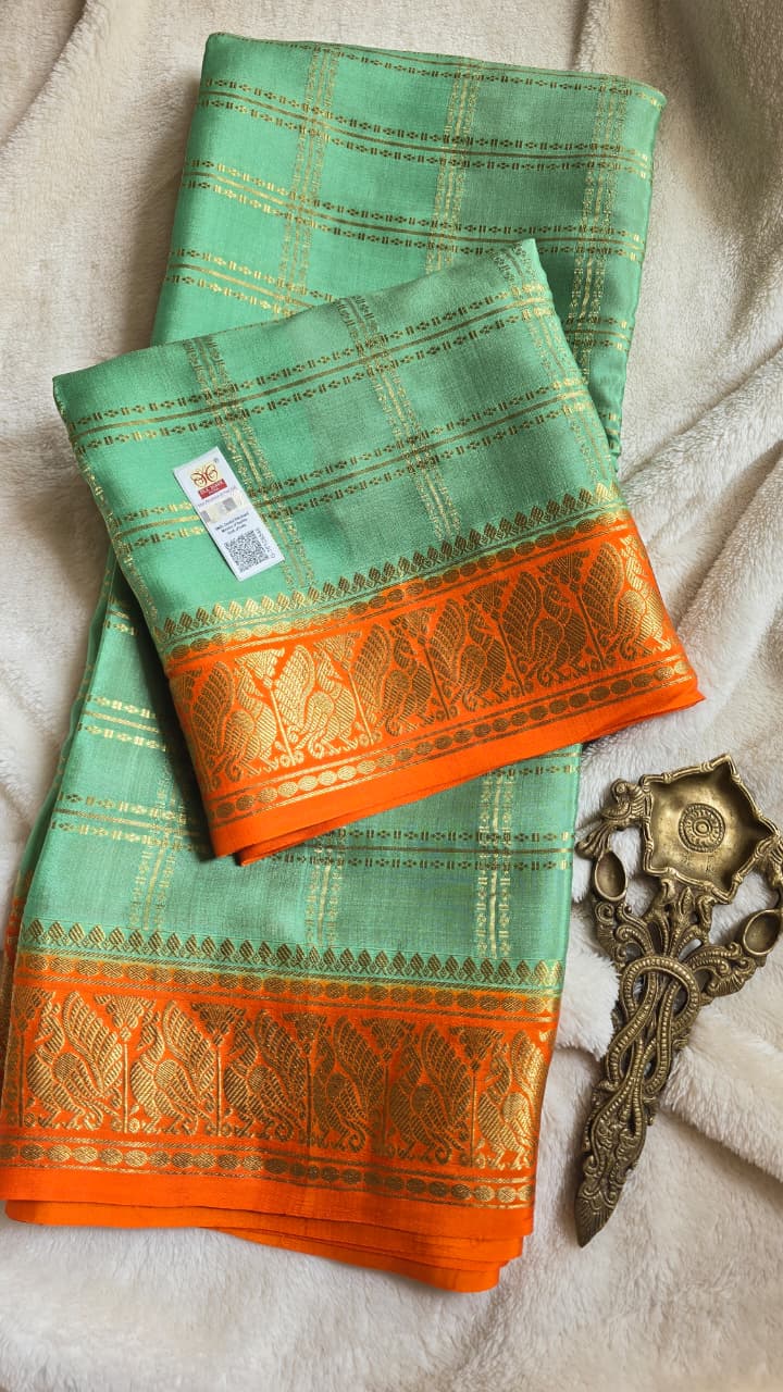 Buy Pure Mysore silk sarees 1 Buy Pure Mysore silk sarees
