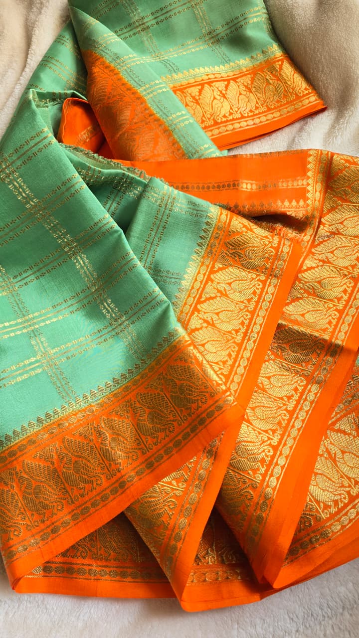 Buy Pure Mysore silk sarees 4 Buy Pure Mysore silk sarees - Image 4