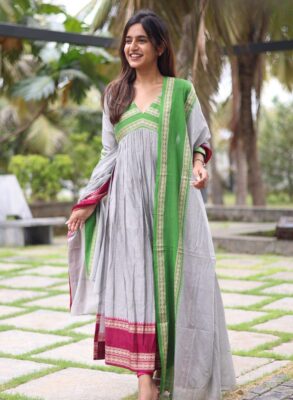 Handloom Grey Suite Set