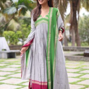 Handloom Grey Suite Set