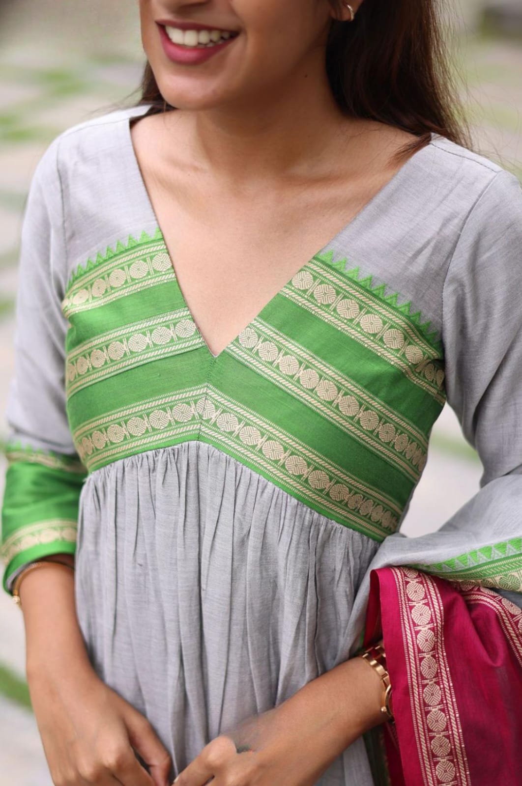 Special Handloom Grey Suite Set 6 Special Handloom Grey Suite Set - Image 6