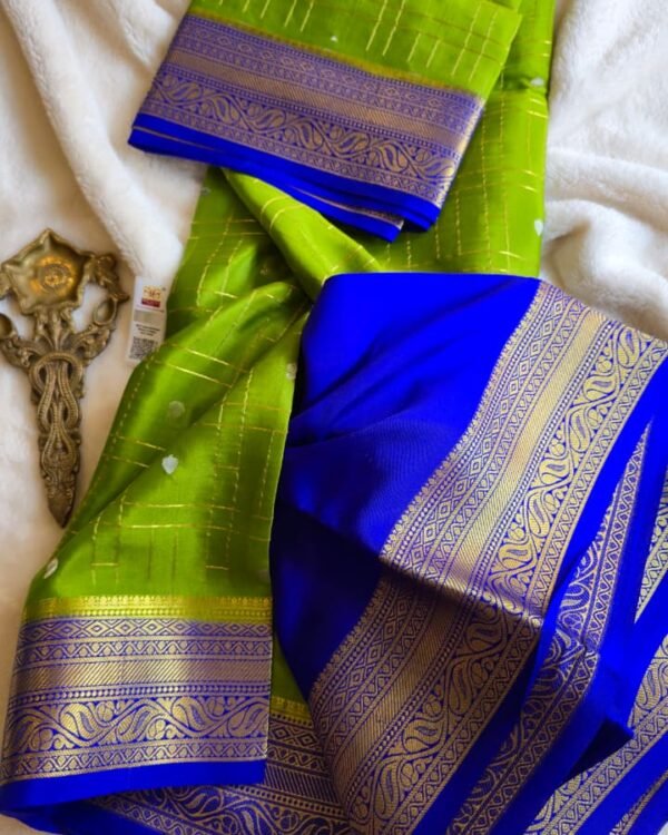 Best Pure crepe Mysore silk sarees