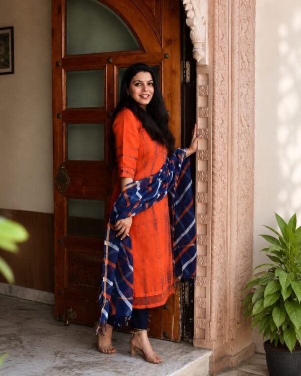  Exclusive doria collection kurti set
