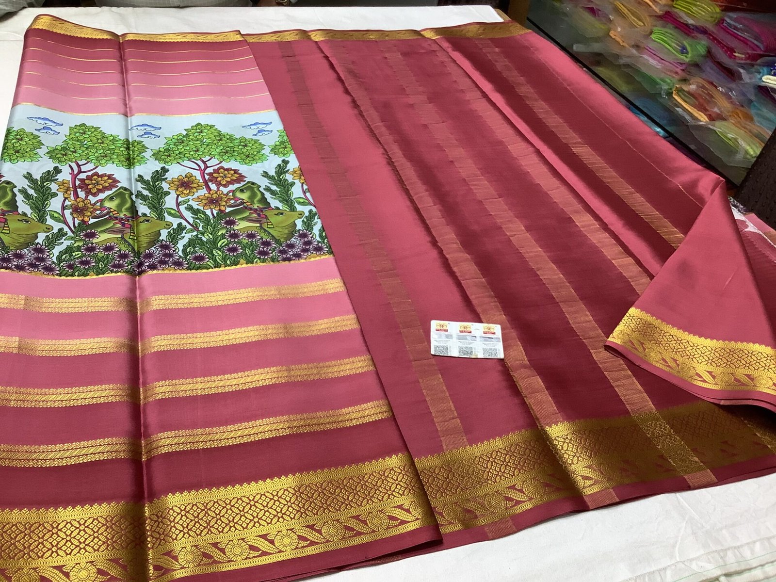 Mysore Crepe Silk Saree 2 Mysore Crepe Silk Saree