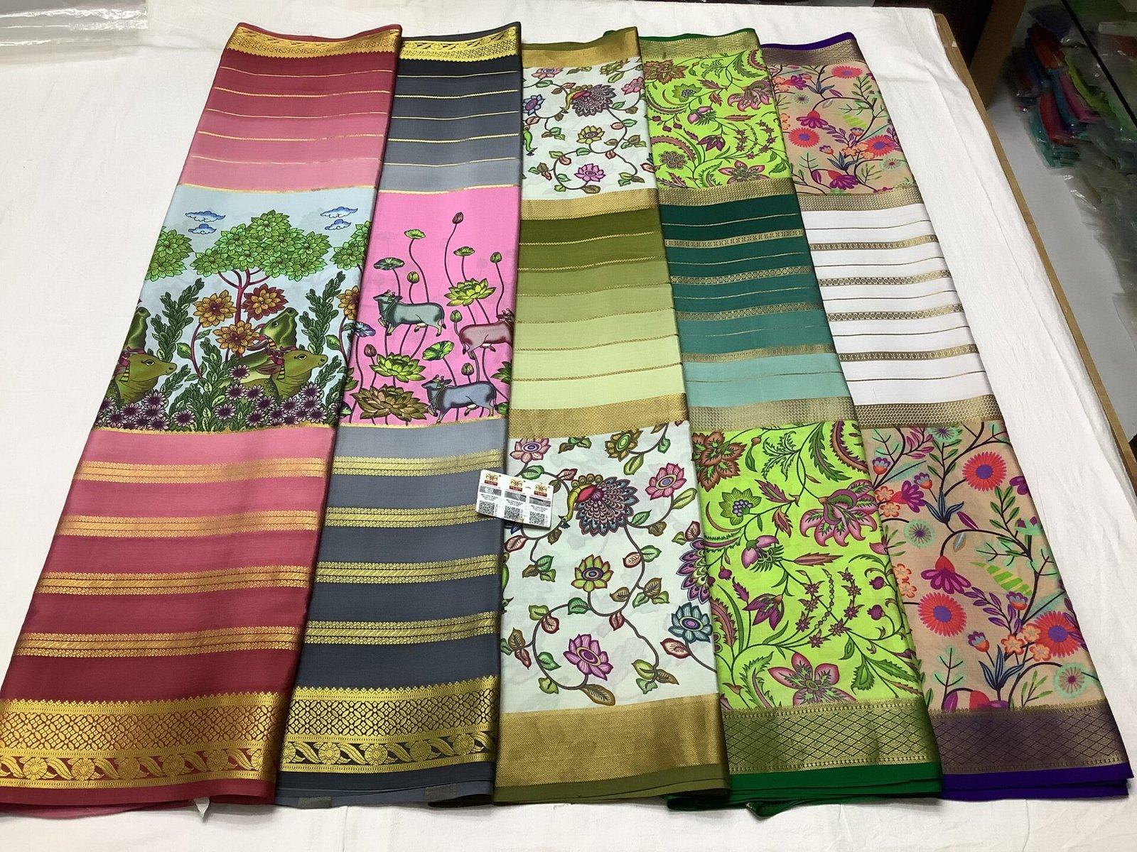 Mysore Crepe Silk Saree 1 Mysore Crepe Silk Saree