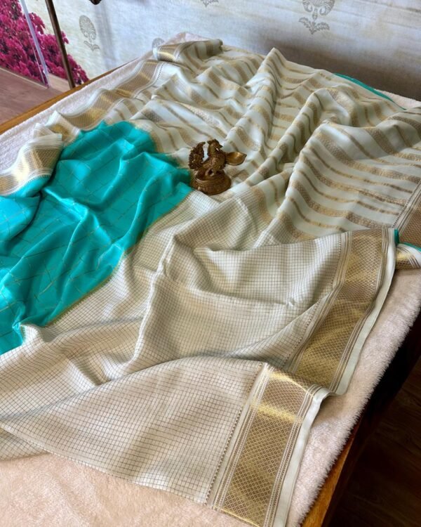 Pure crepe Mysore silk sarees Pure Silk Saree Online