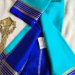 Pure crepe Mysore silk sarees