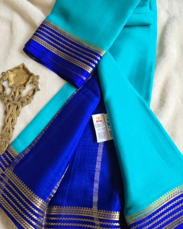 Pure crepe Mysore silk sarees
