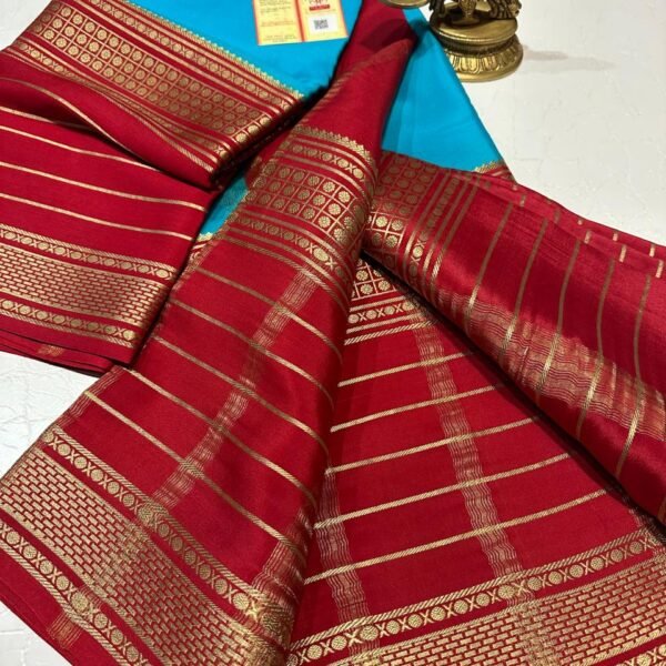 Mysore Crepe Silk Saree