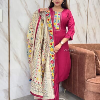 Pure cotton silk kurta