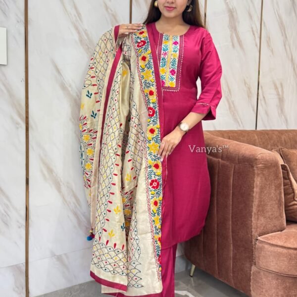 Pure cotton silk kurta
