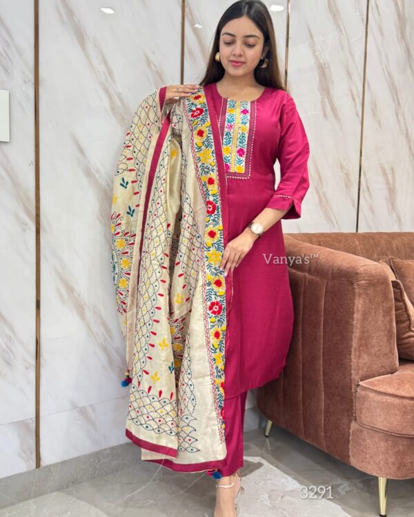 Pure cotton silk kurta