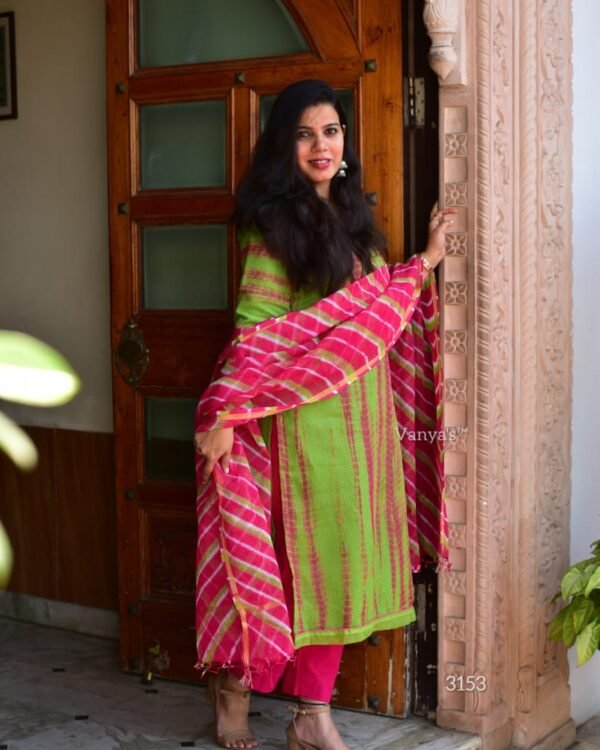 Exclusive doria collection kurti set