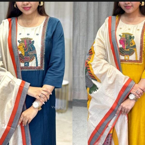 Pure roman silk with mul cotton