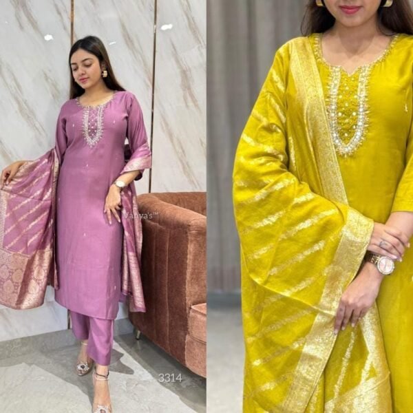 Elegant Russian silk kurti