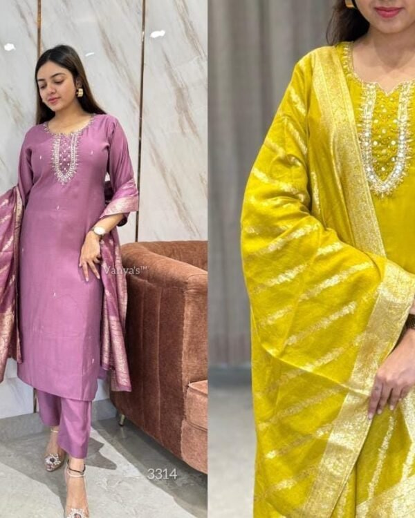 Elegant Russian silk kurti