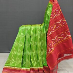Ikkat silk sarees