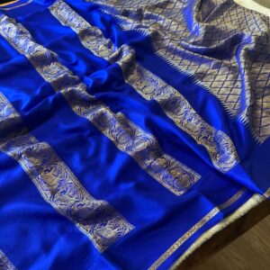 Pure crepe Mysore silk sarees