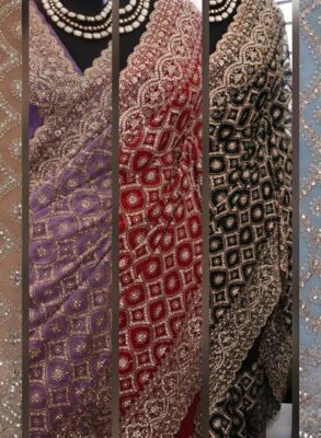 Exclusive Pure Georgette silk sarees