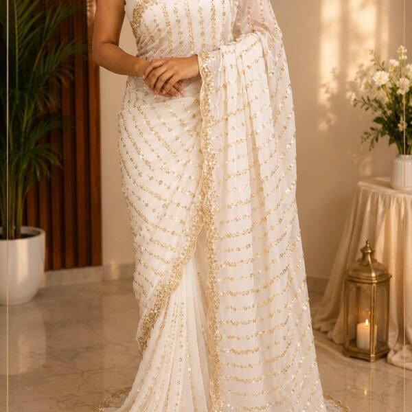Beautiful Grand party wear saree