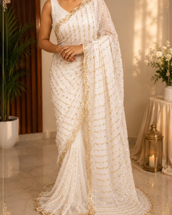 Beautiful Grand party wear saree