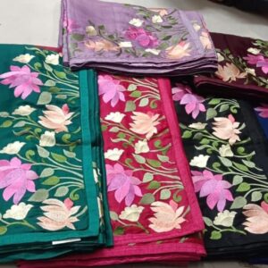 Beautiful satin silk saree