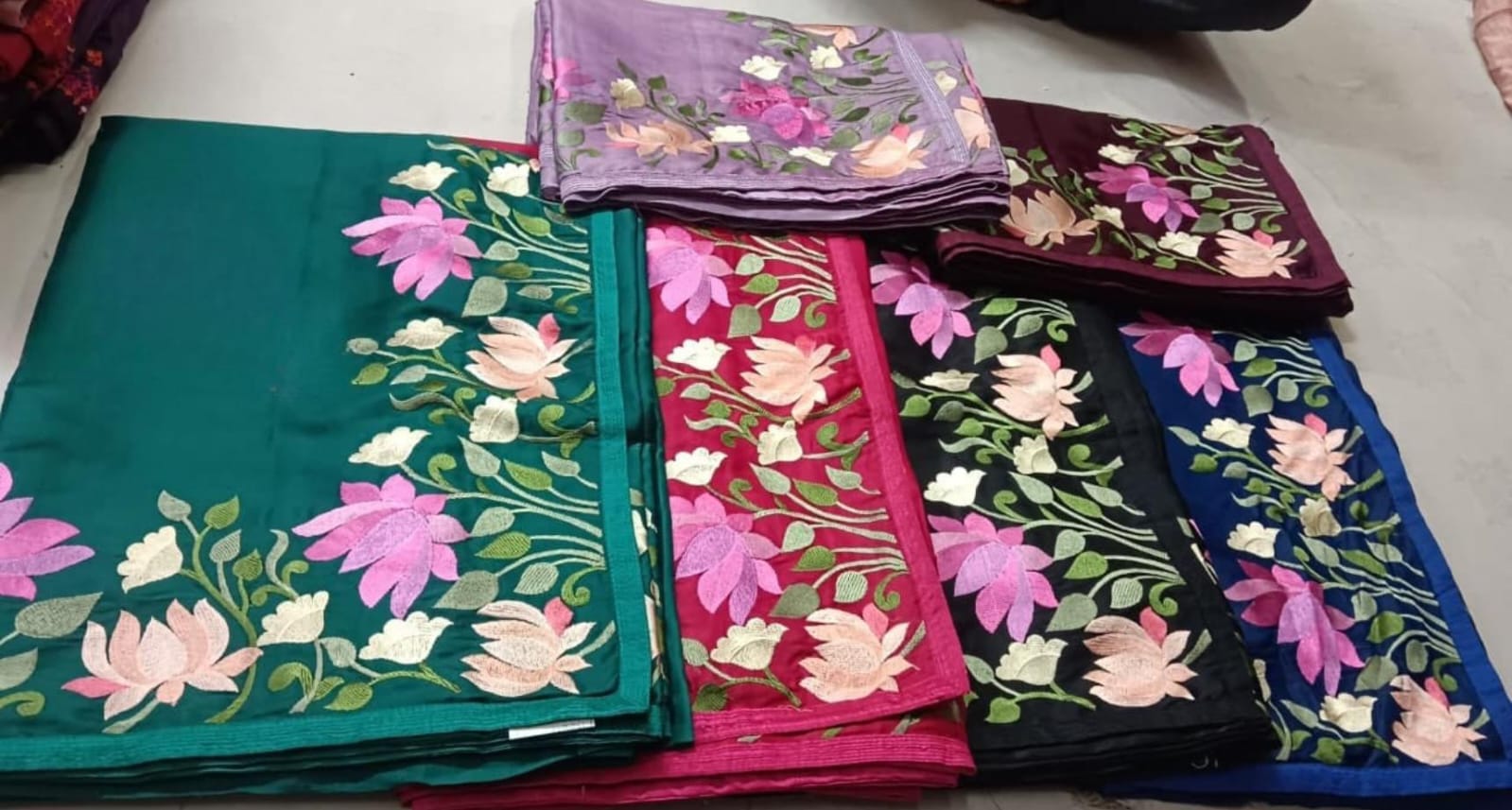 Beautiful satin silk saree 1 Beautiful satin silk saree