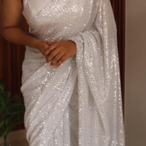 Cocktail collections Pure high quality imported lycra sarees 