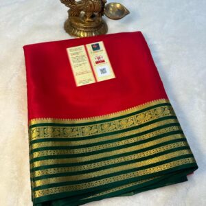 Exclusive No.1 Pure Mysore Crepe silk sarees