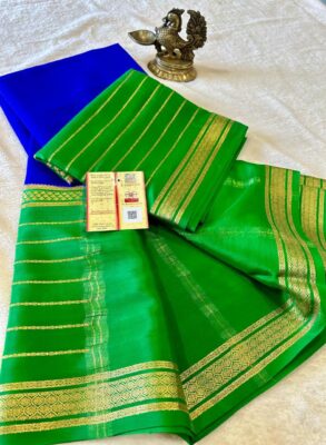Mysore crepe Silk Saree