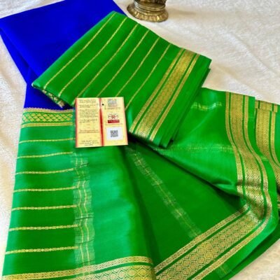 Mysore crepe Silk Saree