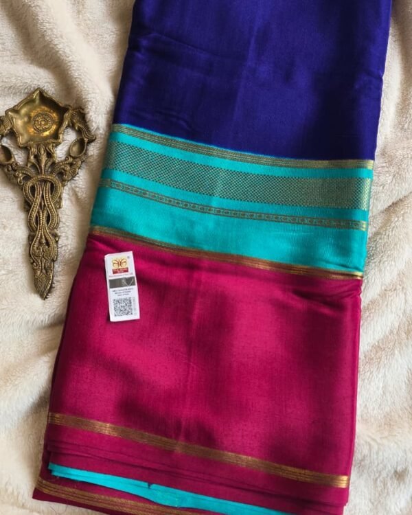 New Pure crepe Mysore silk sarees