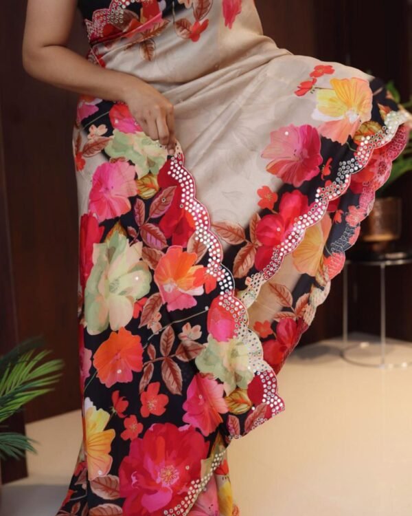 New Tussar saree