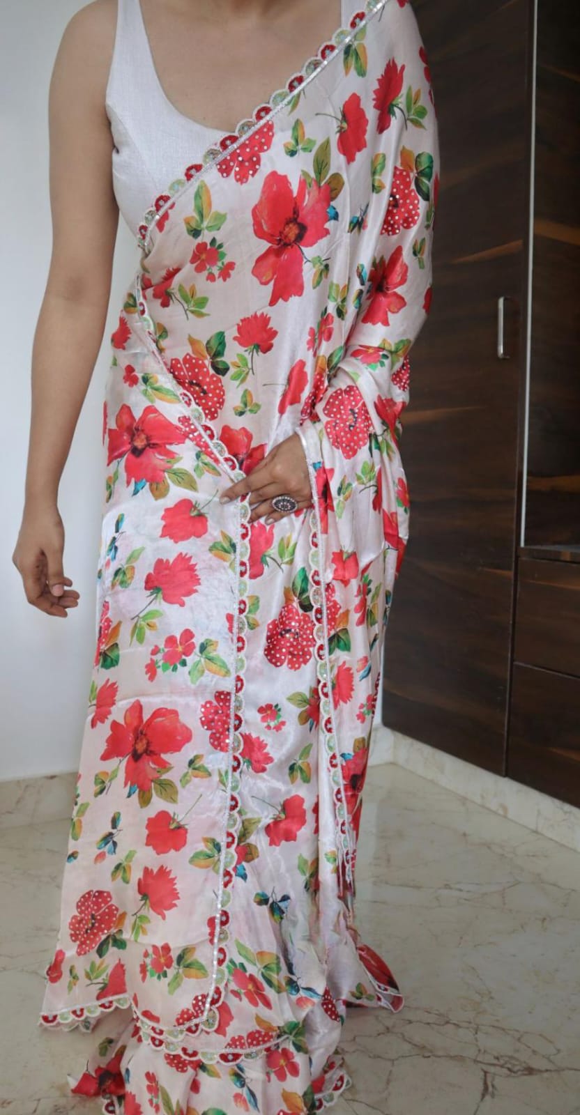 Pure Mysore crepe silk sarees 1 Pure Mysore crepe silk sarees