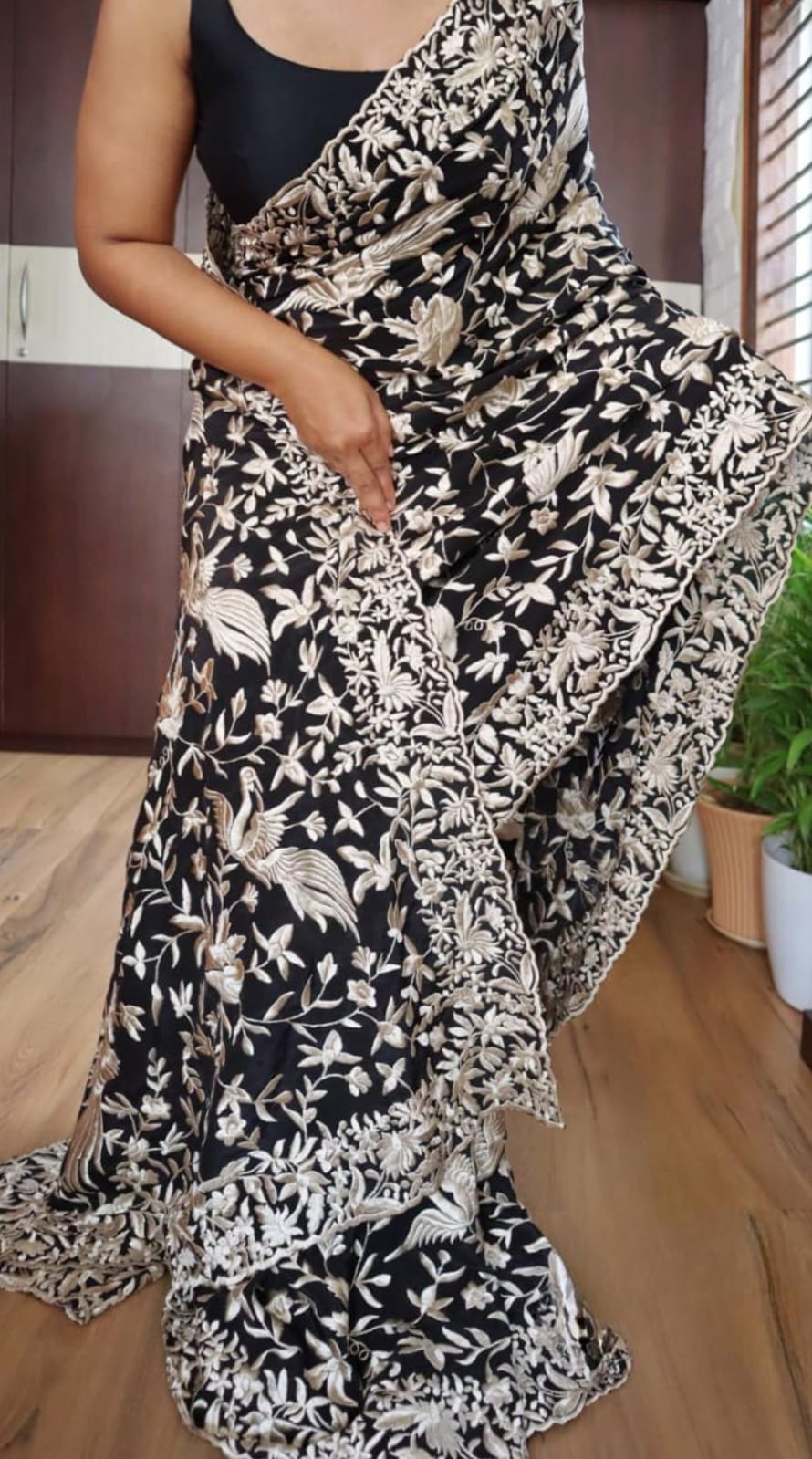 Pure crepe silk sarees 9 Pure crepe silk sarees