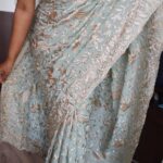 Pure crepe silk sarees