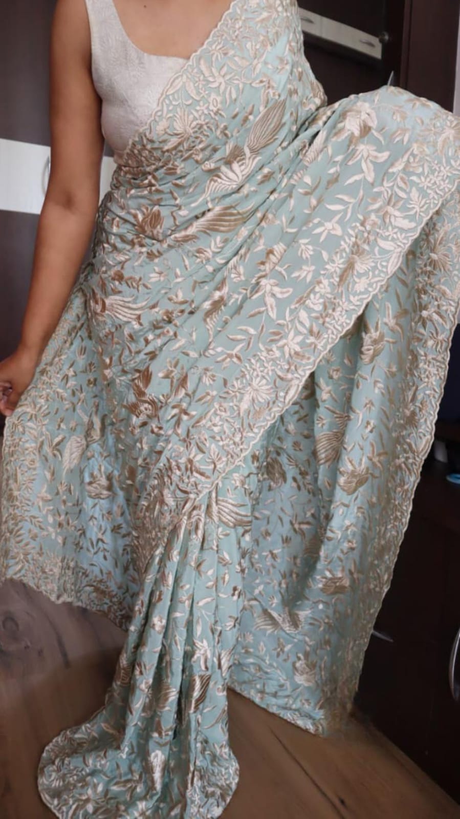 Pure crepe silk sarees 4 Pure crepe silk sarees