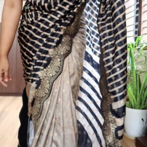 Pure munga silk saree