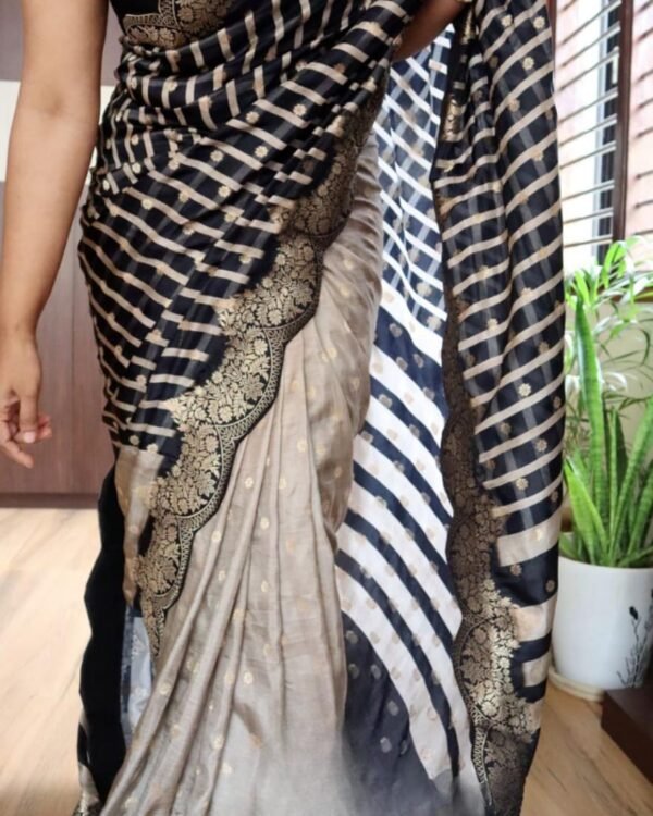 Pure munga silk saree