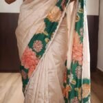 Tussar silk saree