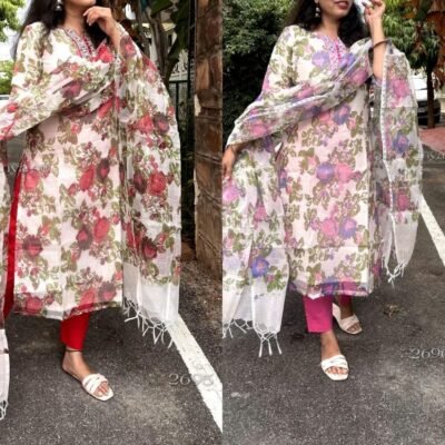 Pure Cotton Doria kurti