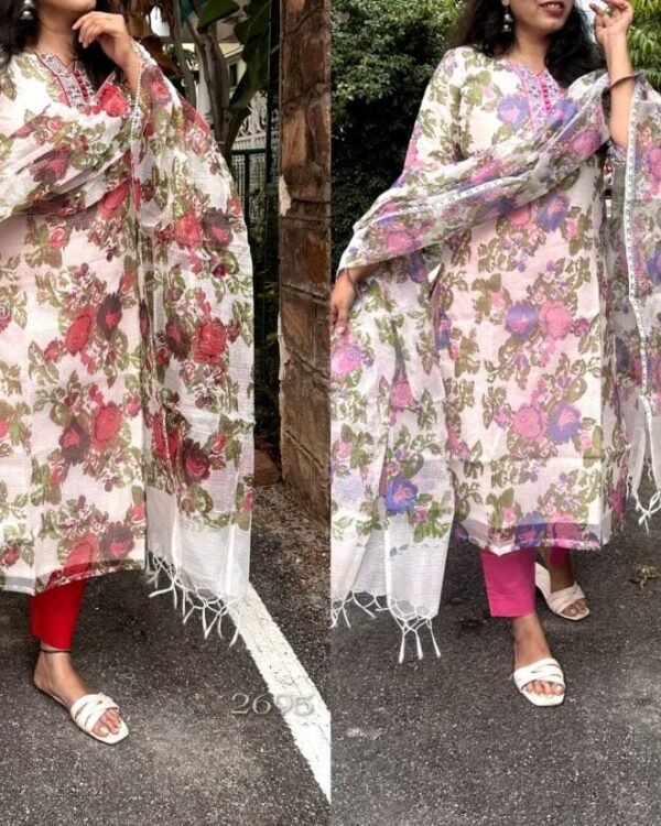 Pure Cotton Doria kurti