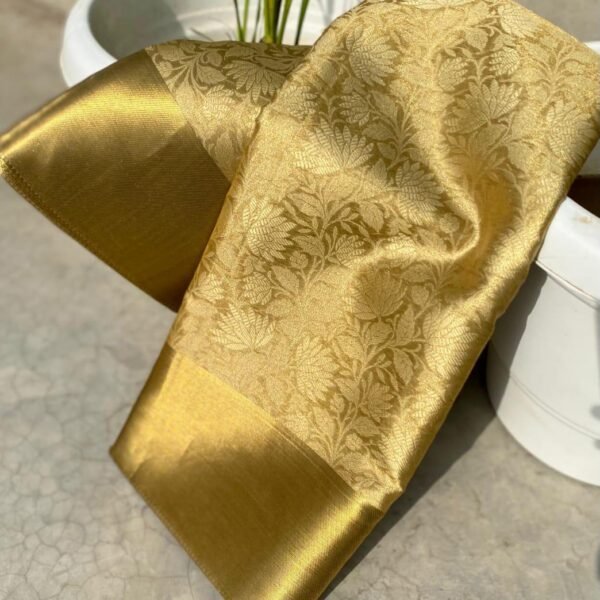 Banarasi premium Gold Silk Collection 