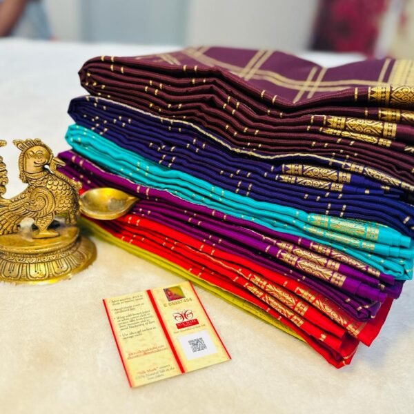 Best Mysore Crepe silk sarees