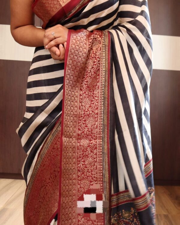 Pure munga crepe silk sarees